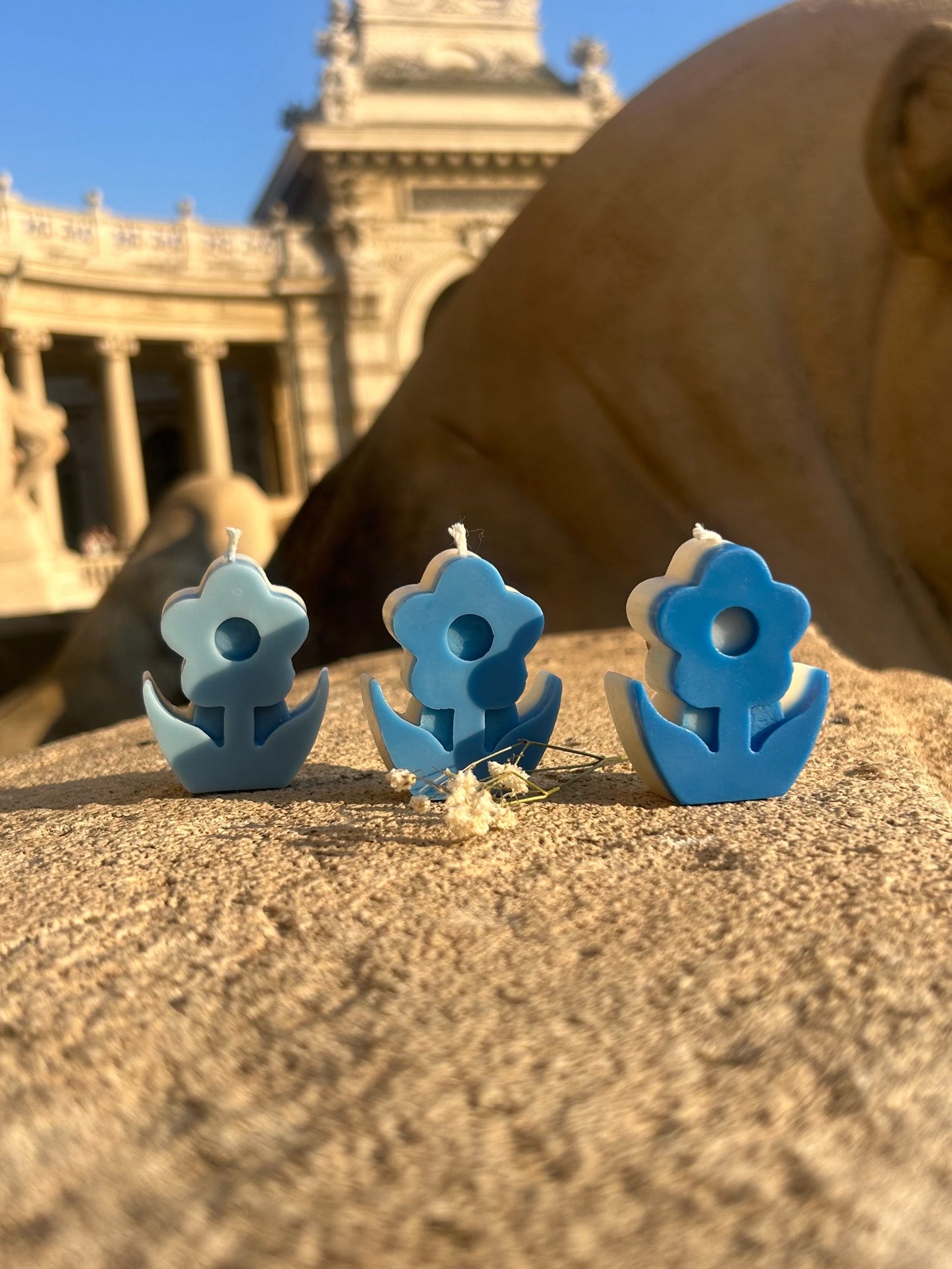 Le trio de petites fleurs