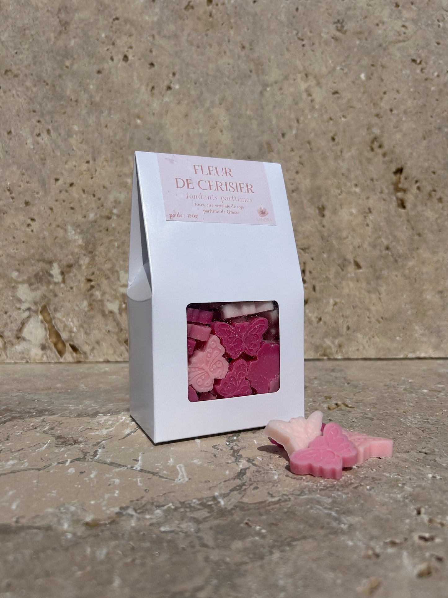 Fondants Papillons Rose