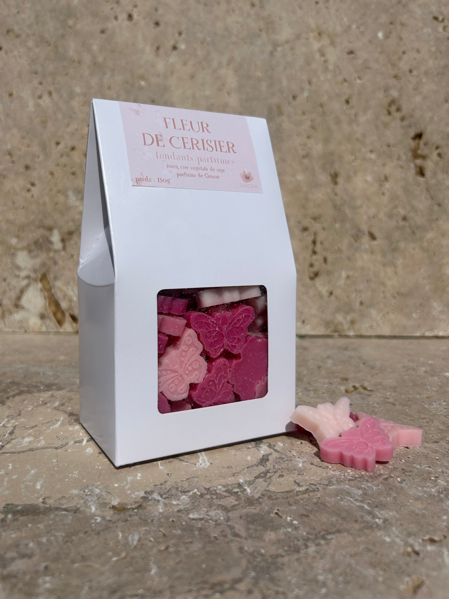 Fondants Papillons Rose